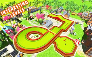 Mini Golf Club Stars 3D: Kota Gila Miniatur Raja screenshot 1