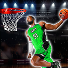 fanatieke sterbasketbalgame: slam dunk master-icoon