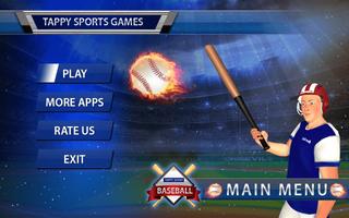 star de baseball pro: jeu de sport home run derby Affiche