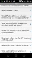 PHP Interview Q&A capture d'écran 2