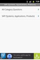 SAP (Systems, App, Products) capture d'écran 1