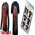 design t -shirt 3d