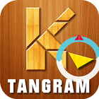 Tangram letters icône