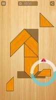 Tangram letters Affiche