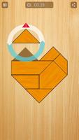 Tangram Geometry Affiche