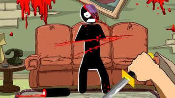 Torture Stickman-Kill Games Affiche