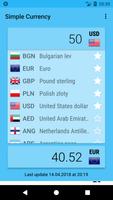 Simple Currency اسکرین شاٹ 1
