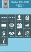 Data + Guard: password manager poster