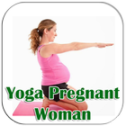 les femmes enceintes tutoriel de yoga icône