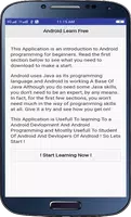 Learn Android Programing And Tutorial تصوير الشاشة 1