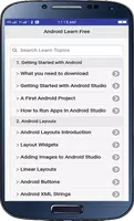 Learn Android Programing And Tutorial تصوير الشاشة 2