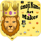 Emoji Name Art maker ikon