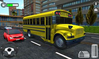 Virtual Kid High School Bus Driving simulator 2018 ảnh chụp màn hình 3