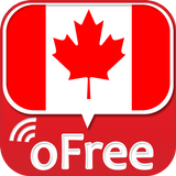 캐나다 오프리 무료국제전화/문자 আইকন