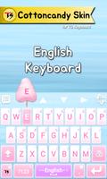 Cotton Candy for TS Keyboard ảnh chụp màn hình 1