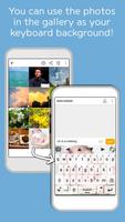 White Custom Design keyboard captura de pantalla 1