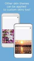 White Custom Design keyboard captura de pantalla 3