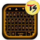 Neon(Orange) for TS Keyboard APK