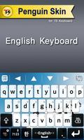 Penguin Skin for TS Keyboard Ekran Görüntüsü 1
