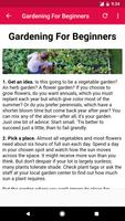 Gardening Tips capture d'écran 2