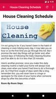House Cleaning Checklist capture d'écran 2