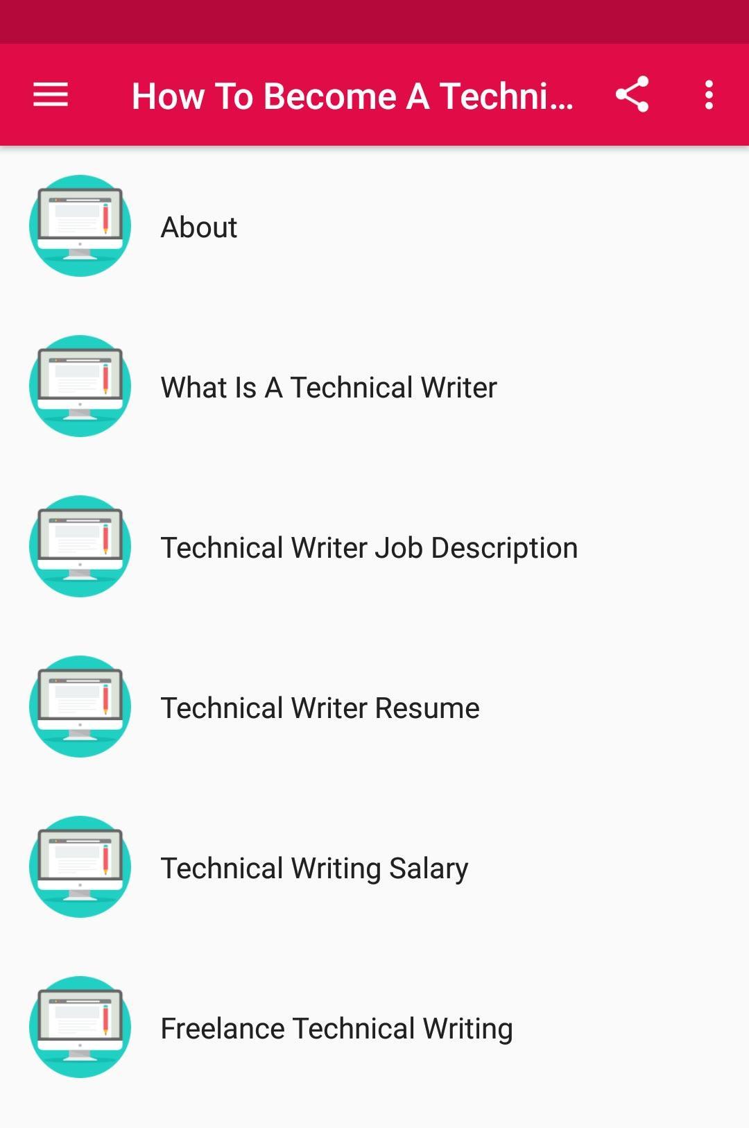 How To Become A Technical Writer for Android - APK Download