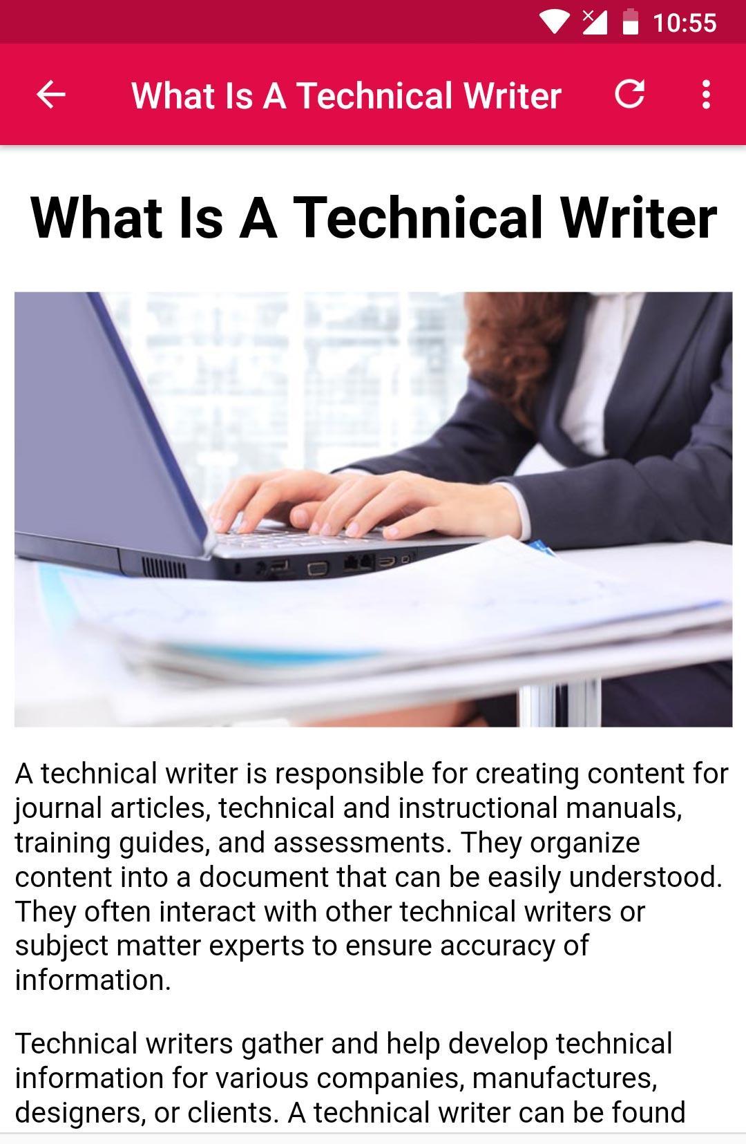 How To Become A Technical Writer for Android - APK Download