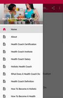 How To Become A Health Coach Affiche