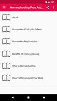 Homeschooling Pros And Cons تصوير الشاشة 1