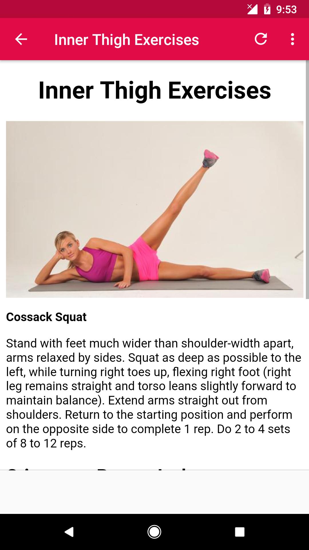 Inner Thigh Workout For Android Apk Download Inner Thigh Workout For Android Apk Download