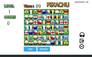 Picachu Flags 스크린샷 1