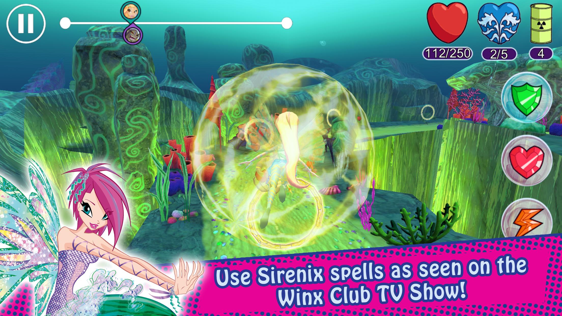 Winx Club: Winx Sirenix Power cho Android - Tải về APK