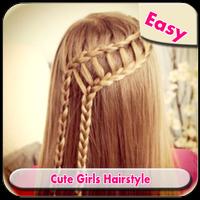 Cute Girls Hairstyles 포스터