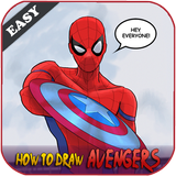 How To Draw Avengers Easy icône