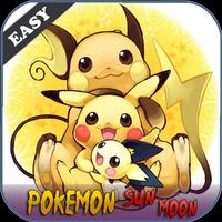 How To Draw Poke Sun Moon Easy poster