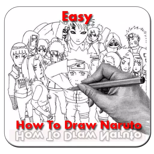 How to draw guide – learn how to draw » Learn to draw Naruto in 6