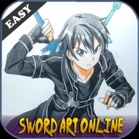 How To Draw SAO Easy poster