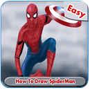 How to draw Spider MEN EASY APK