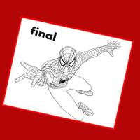 How to draw Spider MEN EASY screenshot 1
