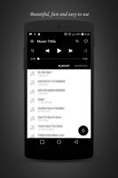 Poster Simple MP3 Music Player