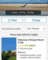 Booking Tanzania Hotels Screenshot 1