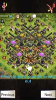 Clash Bases Layouts Pro. تصوير الشاشة 3