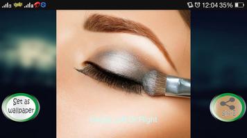 Eye Makeup with steps poster
