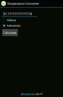 Temperature Converter screenshot 1