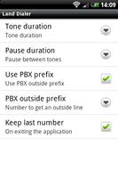 Land Line Dialer Demo capture d'écran 2