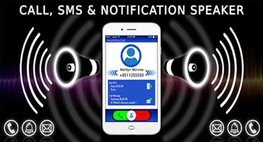 Call SMS Notification Speaker Line Free ポスター