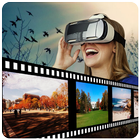 Virtual Reality Video Player icône