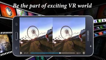 Virtual Reality Video Player Affiche