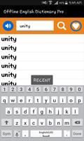 Offline English Dictionary Pro-Latest Vocab Help স্ক্রিনশট 1