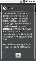Tamil Pad capture d'écran 3